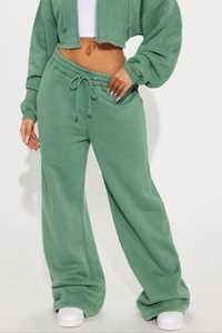 Conjunto Deportivo de Sudadera Corta y Pantalones Deportivos, Diseño Sólido, Invierno, Precio de Oferta, Conjuntos Deportivos Personalizados para Mujer - Product Image 5