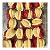 NU IN DE TREND 2026 Premium Rode Jujube Cashew Gevulde Zoete Fruit Snack Ideaal voor Dagelijkse Snack en Feestdagencadeau