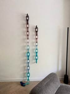 Cadena de Resina Hecha a Mano con una Hermosa Superficie Brillante para Diseños de Joyería Moderna - Product Image 1