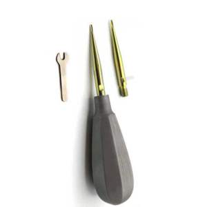 เครื่องมือผ่าตัดแบบมีปีกเคลือบสีไทเทเนียมขายดี ยี่ห้อ WingLux Luxating Winged Surgical Instruments ได้รับการรับรองมาตรฐาน CE ISO โดย Grip Surgical - Product Image 1