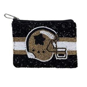 Handmade Beaded Coin Pouch Mini Zipper <b>Wallet</b> Stylish <b>Small</b> Purse for Women - Product Image 1