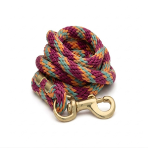 Nouveauté : Corde de trelage pour cheval en nylon épais bicolore, confortable et durable, avec accessoires - Product Image 2