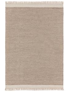 Tapis Kilim en laine tissé à la main écologique – Tapis Dhurrie durable à tissage plat • Kilim Dhurrie en laine indienne fait main – Vintage - Product Image 3