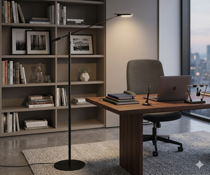 Lumetal T2797 IP20 LED con Interruptor de Control AC 110-240V, Metálico para Paisajismo, 1145-1470mm, 3000K (Luz Diurna), Alta Luminosidad, Azul - Product Image 1