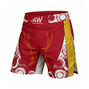 Askar Wear Inc MMA <b>Shorts</b> <b>Men</b> <b>Black</b> Quick Dry Regular Fit Mixed Martial Arts Fight Gear - Product Image 1