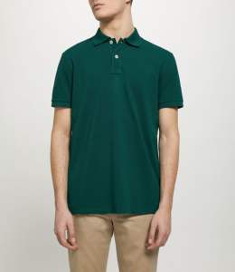 Camisetas Polo de Golf con Cuello Camisero, Estilo Popular para la Calle, Color Verde Menta, Personalizadas, Casuales, para Hombre - Product Image 4