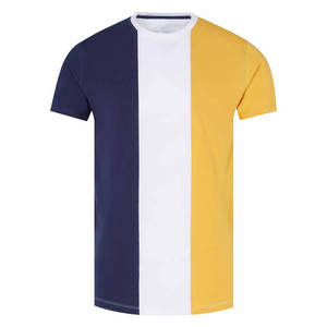 Camiseta de Cuello Redondo para Hombre, Cómoda, Lisa, con Logotipo Personalizado, Transpirable, Tejida, 100% Algodón, para Gimnasio, Fitness, Casual - Product Image 1