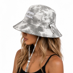 Chapeau Bob Tie-Dye Personnalisé pour Pêche en Plein Air, Chapeau de Soleil Streetwear, Vêtement d'Été Léger pour l'Extérieur, Design OEM, Chapeau Bob Unisexe - Product Image 4
