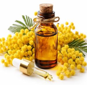 OEM Pure Mimosa Essential Oil for Aromatherapy & Perfumery <b>Natural</b> Acacia Flower Oil, <b>Calming</b> Floral Aroma Bulk Wholesale Supply - Product Image 1