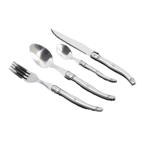 Newest Cutlery Table Decor Home Restaurant and Hotel Decor Cutlery Set Stainless Steel Hand Forged <b>mirrored</b> <b>Tabletop</b> Cutlery Set - Product Image 2