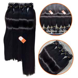 Paquete de trama de máquina de extensiones de cabello humano vietnamita sin procesar 12A de grado saludable súper doble dibujado de la mejor calidad - Product Image 4