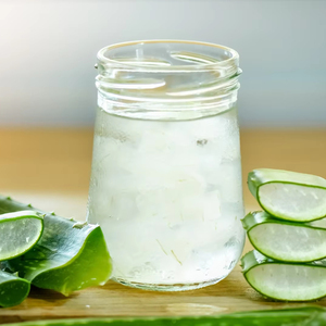 FRESH ALOE VERA <b>JELLY</b> DRINK WITH REAL PULP CLEAN LABEL NO PRESERVATIVES OEM - Product Image 1