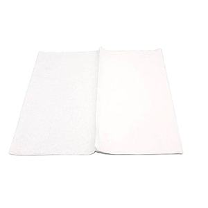 Serviette en papier jetable blanche 1 pli pour toilettes, pliée en V, sans mandrin, TAD - Product Image 3