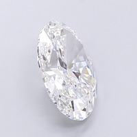 Diamant de laboratoire CVD ovale de 3,01 carats, couleur D, clarté VVS2, excellente taille, poli, certifié, durable, pierre précieuse non montée