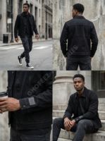Vente en gros – Blouson en jean brodé unisexe de qualité supérieure, style vintage délavé, streetwear, type camionneur, personnalisable OEM en gros