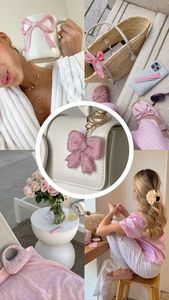 Luxury Handmade Eco-Friendly Floral Embroidery Beaded <b>Keychain</b> <b>Customized</b> Shape Premium Decorative Key Holder Unique Bohem - Product Image 3