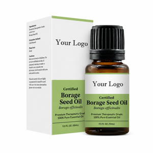 Factory Supply 100% Pure Natural Borage Seed Oil Cold Pressed 1kg Bulk for Soap Making Lotion Blends Wholesale Price - Product Image 1