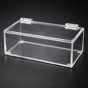 Transparent Acrylic Display Storage Box & Kitchen Storage Customized Top Quality <b>Clear</b> <b>Containers</b> for Jewelry & Makeup Organizer - Product Image 6