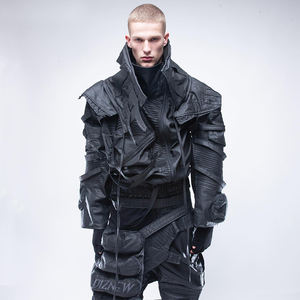 2024 nouvelle veste en <span class=keywords><strong>cuir</strong></span> pour hommes de conception personnalisée de mode de haute qualité veste pour hommes de grande taille - Product Image 1