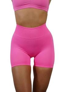 Shorts de sport 2-en-1 pour femmes avec poches, motif uni, shorts de gym, shorts de course, shorts de yoga - Product Image 4