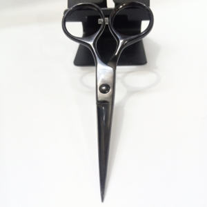 กรรไกรสแตนเลสสำหรับอาหารกรรไกรครัวสีดำขัดเงาพร้อมสกรูปรับได้ใช้งานได้หลากหลาย - Product Image 4