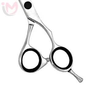 Ciseaux de coiffure professionnels personnalisés pour salon, lame en acier inoxydable tranchante, poignée avec repose-doigts, fournitures de salon - Product Image 3