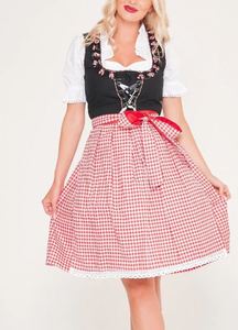 Robe traditionnelle bavaroise Dirndl, tenue allemande Trachten pour l'Oktoberfest, costume folklorique alpin pour femmes - Product Image 3