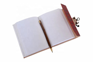 Libro de hechizos Hocus Pocus, cuaderno de cuero genuino con bordes deshilachados, diario Grimoire del Tercer Ojo, cuaderno vintage de las Sombras o diario personal - Product Image 3