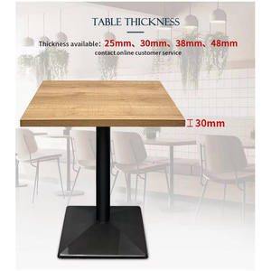 Nozti exporte un ensemble de table à manger durable et écologique de conception industrielle moderne pour un usage extérieur et commercial de restaurant de café - Product Image 3