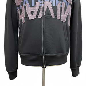 ออกแบบสไตล์ของคุณเอง เสื้อฮู้ดซิปผู้ชาย พิมพ์ลายและปักโลโก้ตามสั่ง ผ้าฝ้าย 100% สำหรับฤดูหนาว ใส่ได้ทั้งชายและหญิง เป็นมิตรกับสิ่งแวดล้อม แห้งเร็ว - Product Image 6