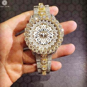 Reloj Charm_Jewells de Lujo en Acero Inoxidable, Caja Redonda de 42 mm, Movimiento de Cuarzo Analógico, Esfera Luminosa, Cierre Plegable para Hombre - Product Image 1