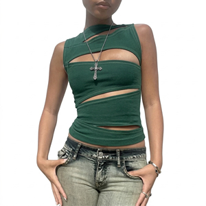 Women's Sexy Lace Strapless Tank <b>Top</b> <b>Feathers</b> Hollow Short Length Solid Casual Breathable Spandex/Nylon Digital Printed O-Neck - Product Image 6