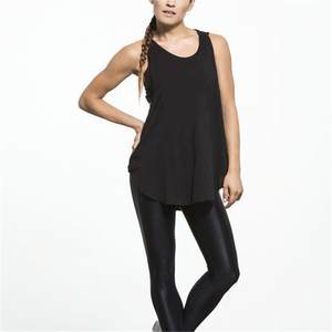 Custom Front Ribbed Collarless Crop Tank <b>Top</b> Knit Women Workout Gym Fitness Wear Quick Dry Breathable Streetwear 100% 3D - Product Image 3