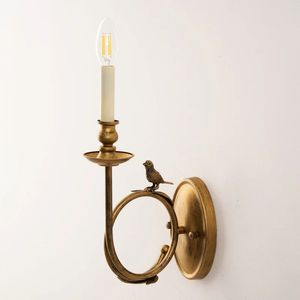 Luxury European Venetian Baroque <b>Wall</b> <b>Sconce</b> Premium Decorative <b>Wall</b> <b>Light</b> with Elaborate Ornamental Mirrorwork, Elegant Brass - Product Image 1