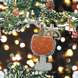 Décoration murale de sapin de Noël multicolore en broderie perlée faite à la main, écologique, mignonne, élégante et magnifique, nouveau design - Product Image 1