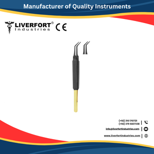 คีมผ่าตัดแบบตรง คุณภาพสูง ยี่ห้อ Adson รุ่น Plain Dissecting Forceps ขนาด 5 นิ้ว สีดำ/ทอง สำหรับผ่าตัดหลอดเลือดขนาดเล็กและศัลยกรรมพลาสติก ผลิตจากเหล็กเยอรมัน - Product Image 2