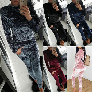 Pantalon cargo camouflage pour femme, taille haute, fermeture élastique, coupe ample, longueur cheville, décontracté, pour l'automne, poches imprimées - Product Image 5