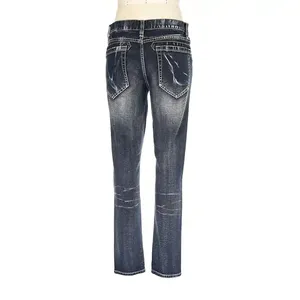 Proveedor Mayorista de Pantalones Vaqueros de Nuevo Diseño para Hombre, Ropa de Moda, Pantalones Vaqueros de la Mejor Calidad, Transpirables - Product Image 4