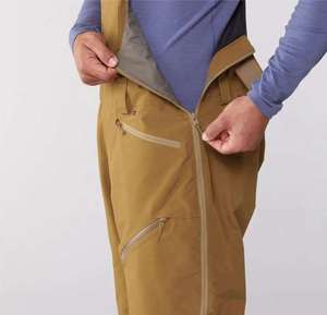 Unisex <b>Waterproof</b> Insulated Ski Bib Pants High Waist Snowboard <b>Overalls</b> Windproof Outdoor Winter Sports Cargo Trousers for Men - Product Image 4