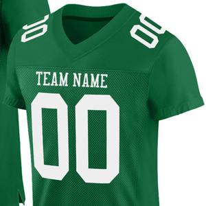 เสื้อฟุตบอลอเมริกันแบบสวมใส่ได้ทั้งชายและหญิง ระบายอากาศได้ดี พิมพ์ลายแบบซับลิเมชั่น แขนสั้น ไซส์ใหญ่ สำหรับฤดูร้อน ขายส่ง - Product Image 5