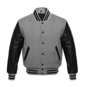 Chaqueta Universitaria de Béisbol de Cuero Genuino para Hombre y Mujer, Diseño Personalizado, Nueva, de Alta Calidad, para Invierno - Product Image 5