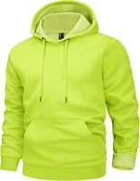 Sudadera con Capucha Personalizada para Hombre, de Poliéster/Rayón, Felpa Gruesa, Corte Regular, Calidad de Lujo, Estampado Puff, Estilo Urbano, Otoño