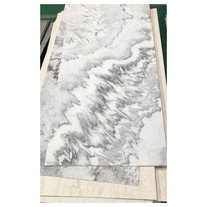 Revêtements muraux en placage de marbre blanc Artic pour murs intérieurs et extérieurs, panneaux légers en pierre naturelle. - Product Image 2