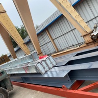 Structure en acier préfabriquée en forme de H QCF110 pour entrepôt, conception de plan personnalisé, fabrication en Chine