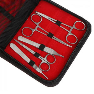 Kit de pratique de suture clinique de précision avec instruments de formation chirurgicale avancés, simulateur de peau réutilisable et matériel de suturage - Product Image 2