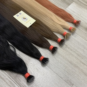 มัดผมเคราตินปลายนาโนทรงตรงปลายเล็บยาวสองชั้น - Product Image 6