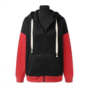Heavyweight Black Full-<b>Zip</b> <b>Hooded</b> Sweatshirt Men's Casual Streetwear Jacket Versatile Athletic Top With Pockets - Product Image 4