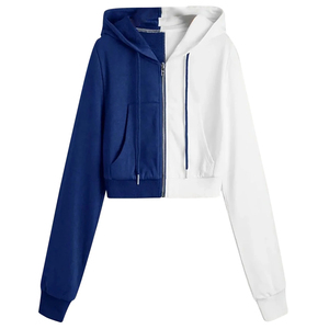 Sudadera Corta con Capucha para Mujer, de Alta Calidad y Precio Económico, Nueva Moda, Transpirable, Ropa Urbana, Fabricación para Exteriores - Product Image 3