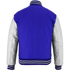 Chaquetas de invierno de manga larga, chaquetas de cuero nuevas, diseño moderno y elegante, MOQ bajo, chaqueta varsity transpirable para venta en línea - Product Image 5
