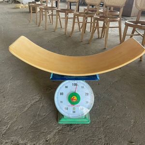 Planche d'équilibre en bois écologique, robuste et durable, pour l'entraînement de la force du tronc – Meilleure vente - Product Image 3